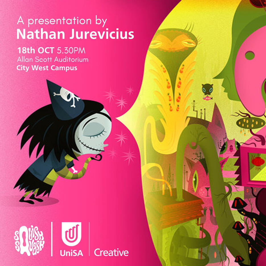 Squish Squash Spotlight Nathan Jurevicius Talks with UniSA about Scarygirl