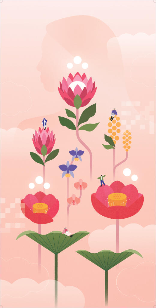 Chi Dang's Digital Illustration - The Garden Within