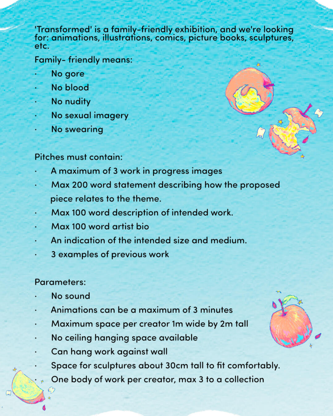 Transformed Exhibition information